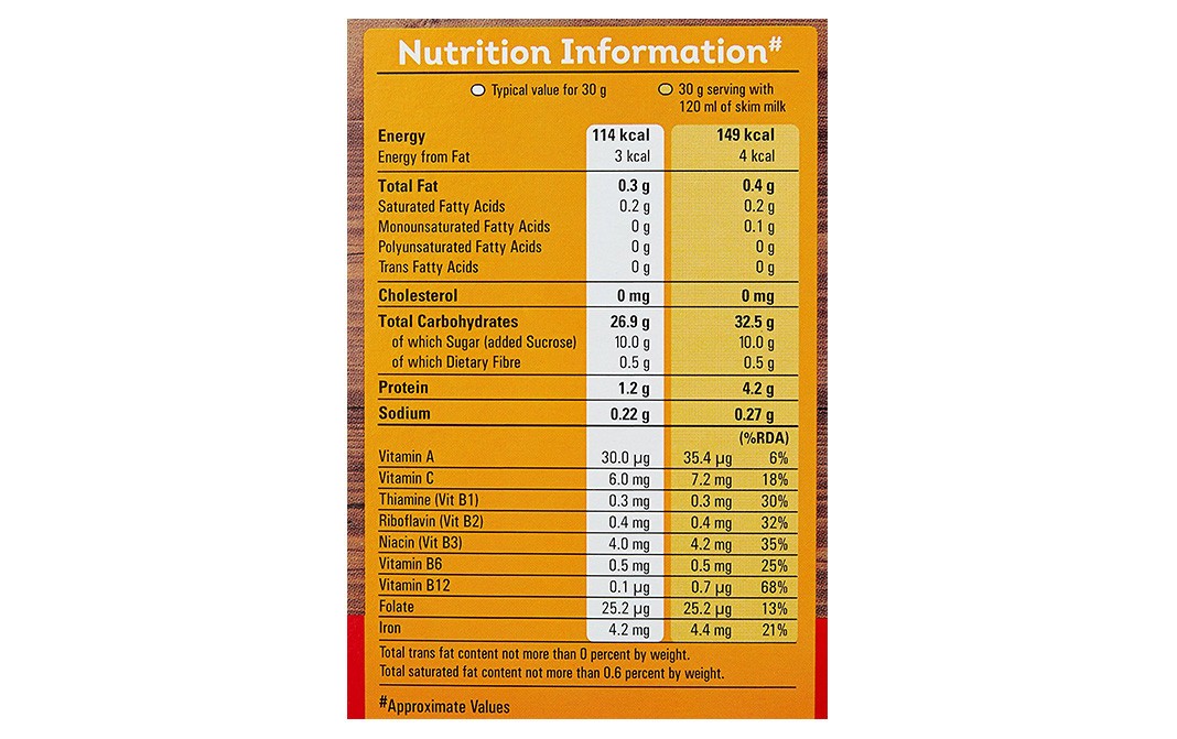 Kellogg's Corn Flakes with Real Honey    Box  630 grams